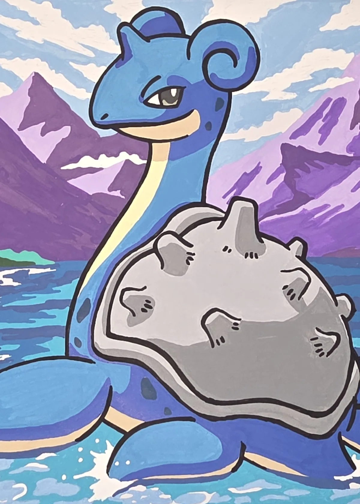 Page 19 from Coloriages mystères - Pokémon