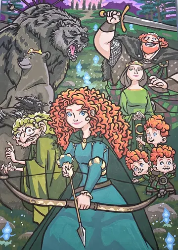 Community image: Coloriages mystères Disney - Très grands classiques Page 6