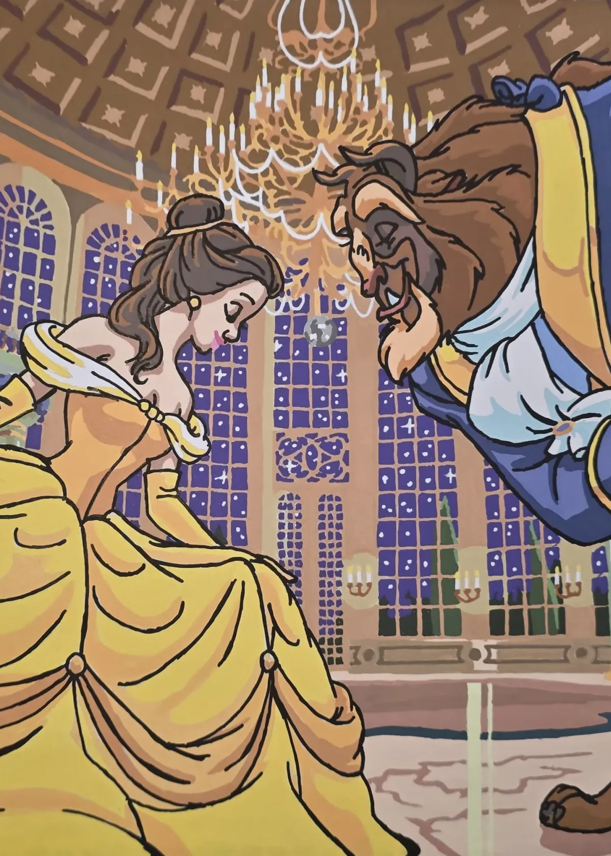 Page 20 from Coloriages mystères Disney - Très grands classiques