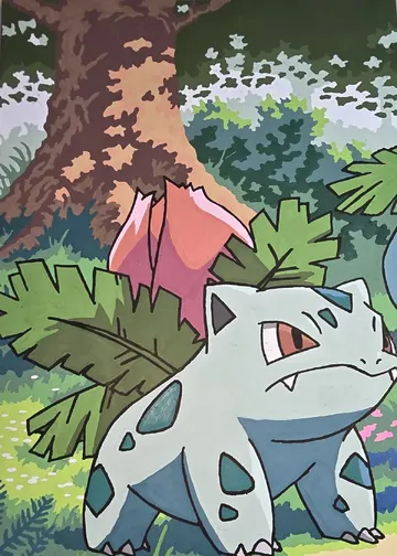 Community image: Coloriages mystères - Pokémon Pages 11–12