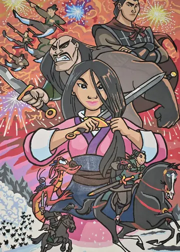 Community image: Coloriages mystères Disney - Très grands classiques Page 4