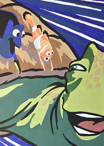 Community image: Coloriages mystères Disney - Best of Pixar Page 14