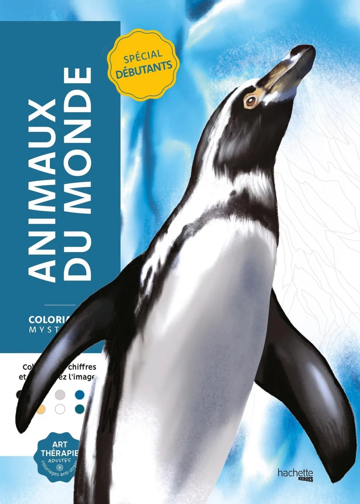 Cover of Coloriages mystères - Animaux du monde.