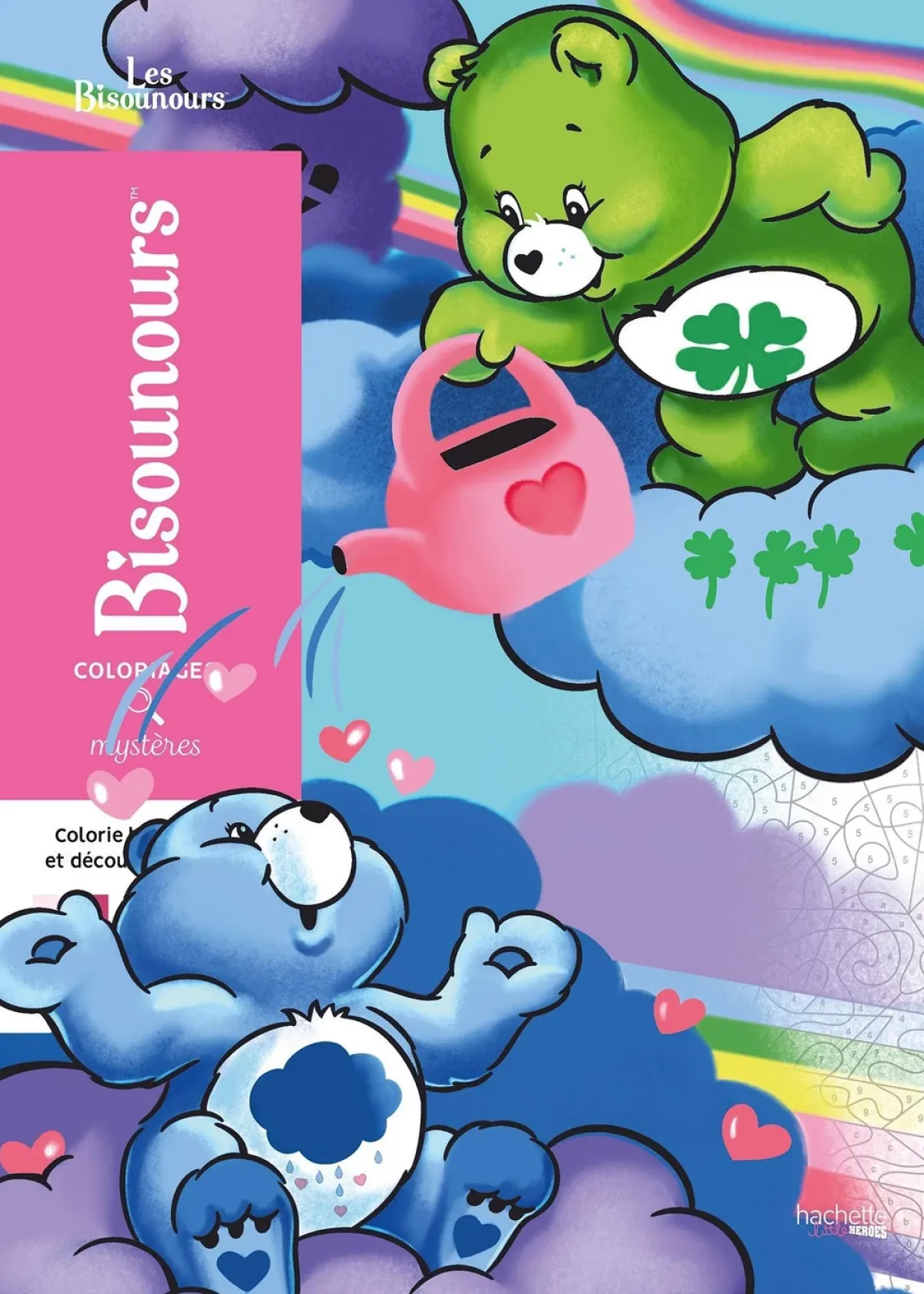 Cover of Coloriages mystères - Bisounours.