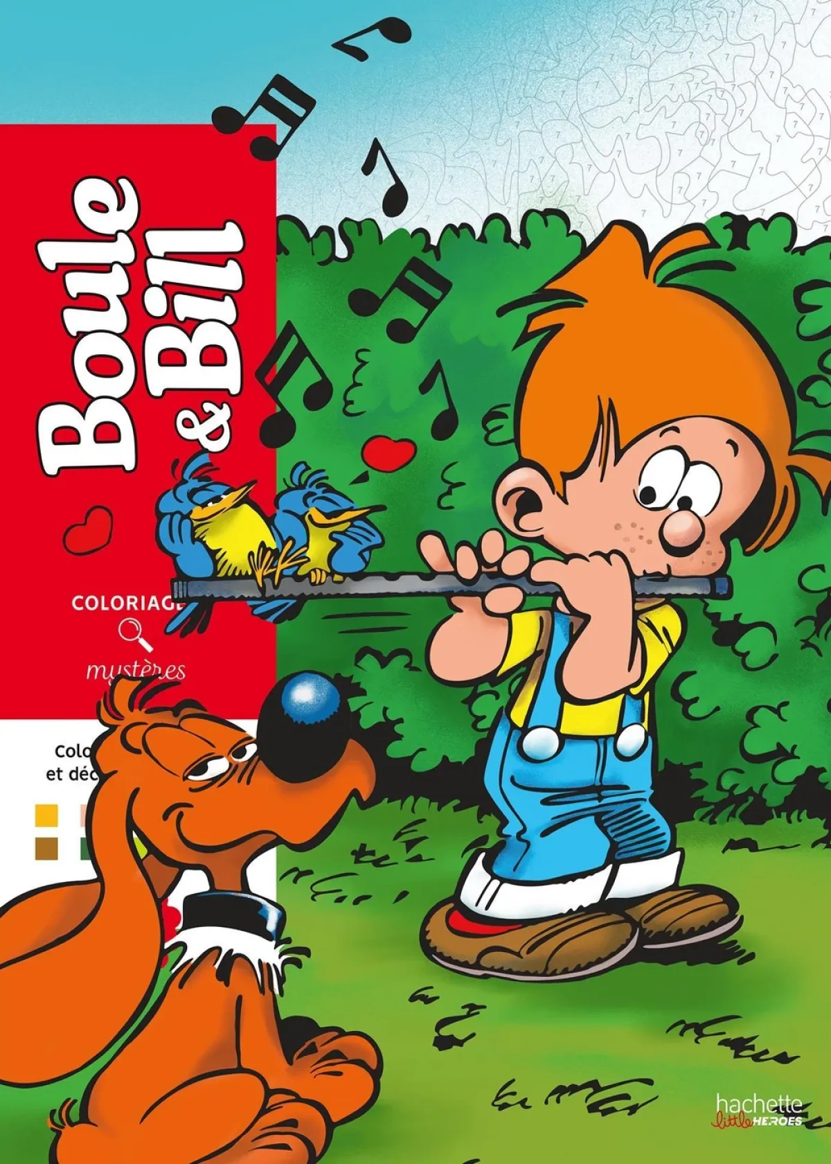 Cover of Coloriages mystères Boule & Bill.