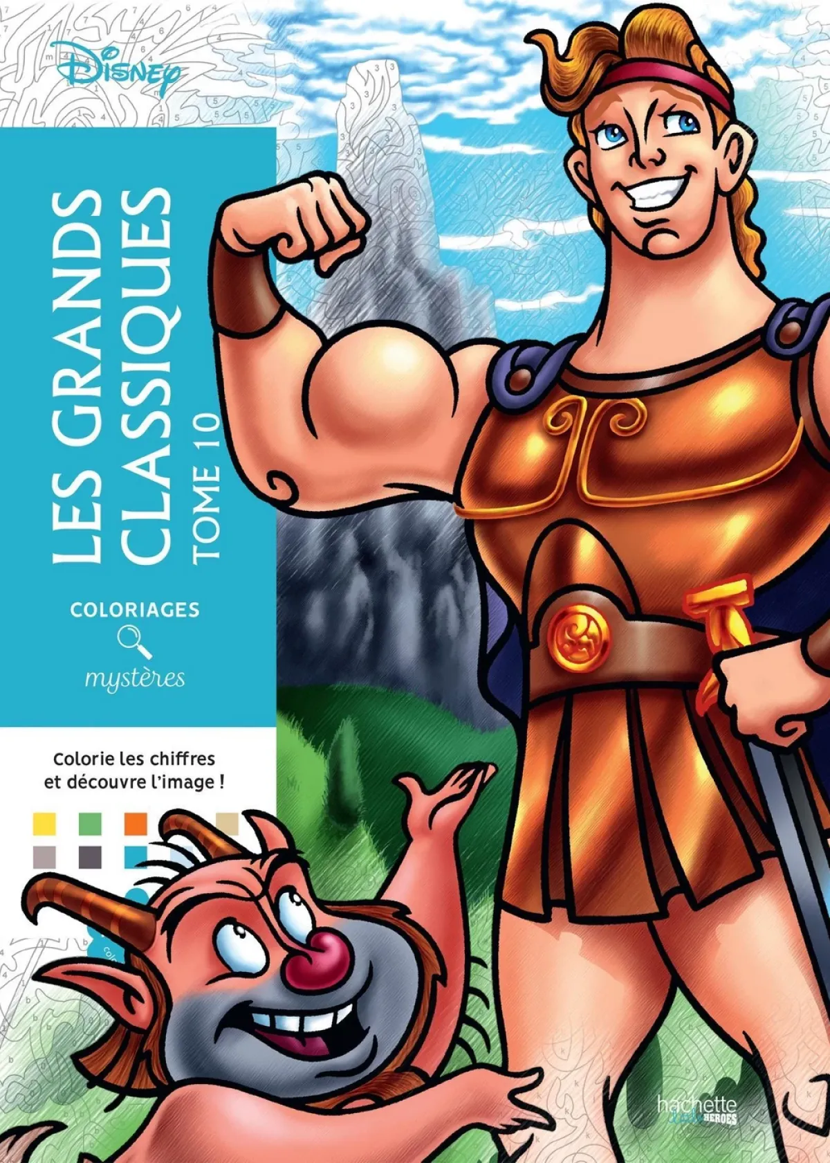 Cover of Coloriages mystères Disney - Les Grands classiques Tome 10.