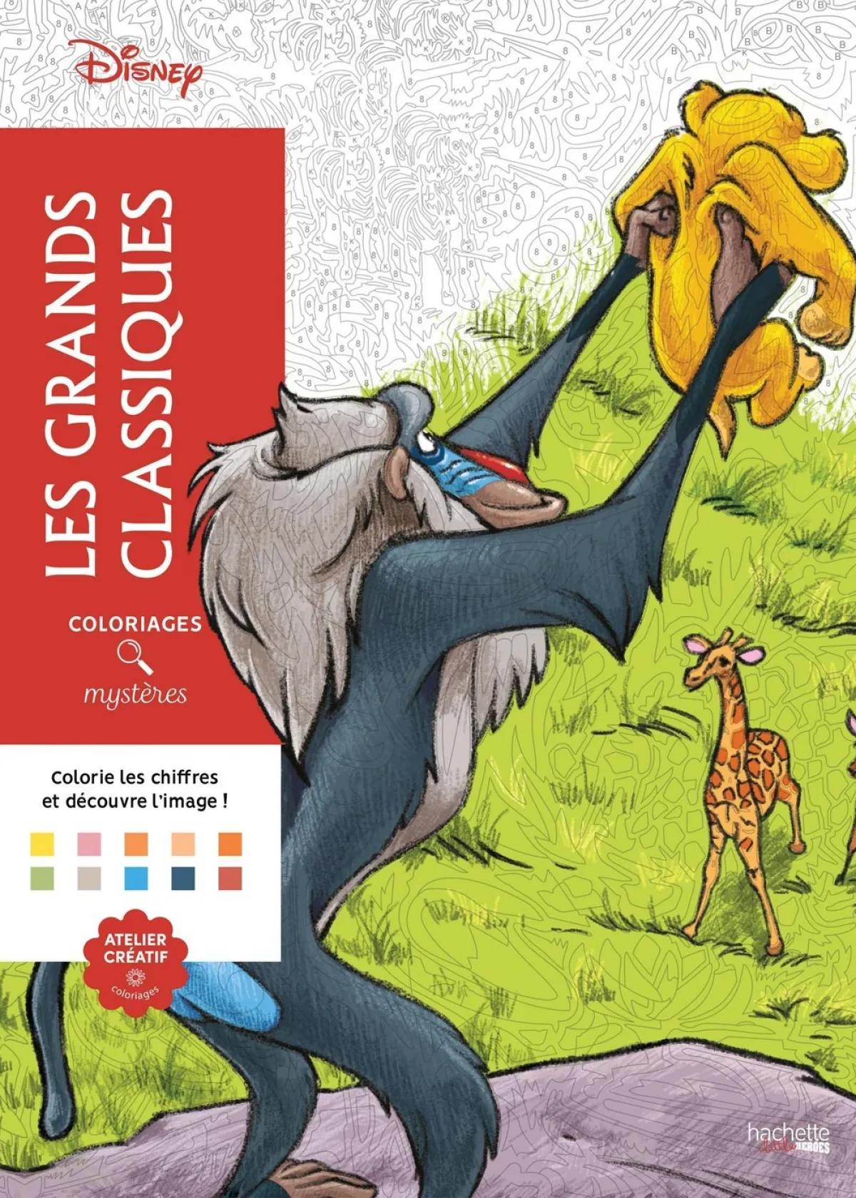 Cover of Coloriages mystères Disney - Les Grands classiques.