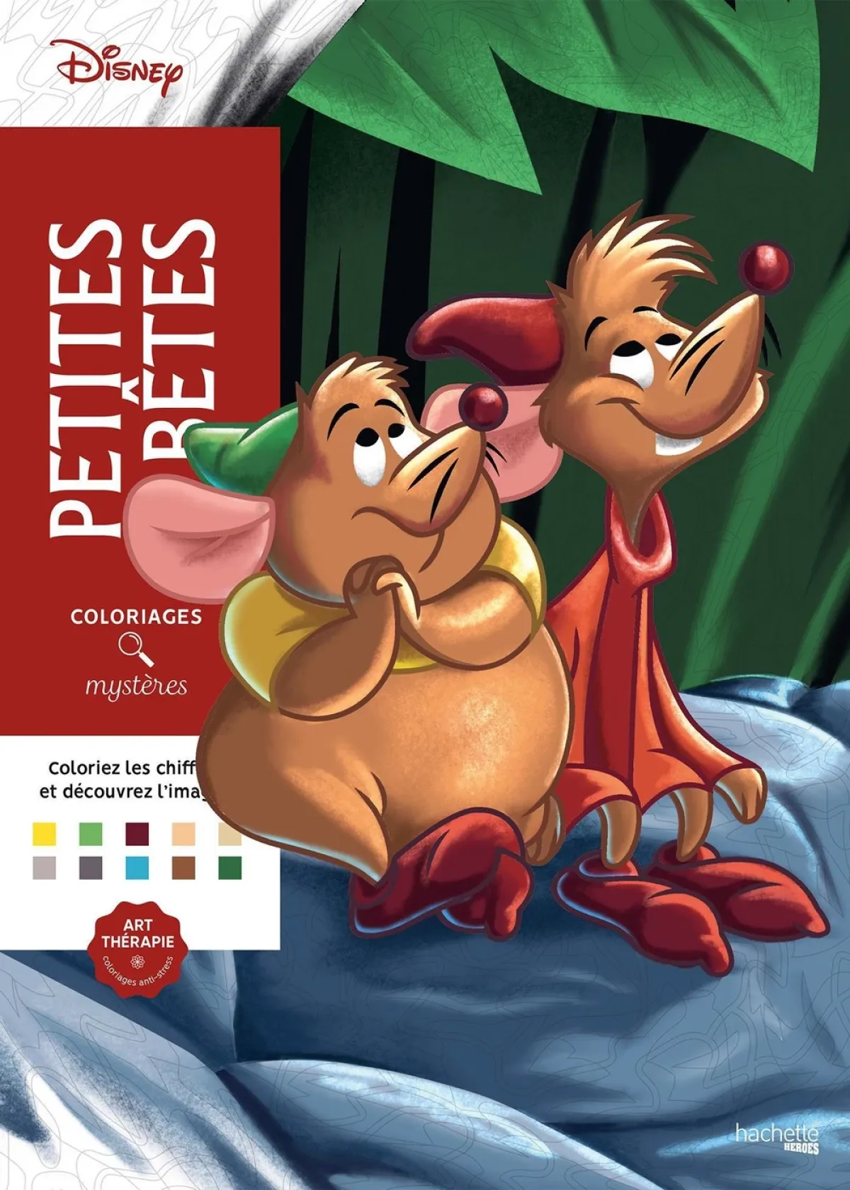 Cover of Coloriages mystères Disney - Petites bêtes.