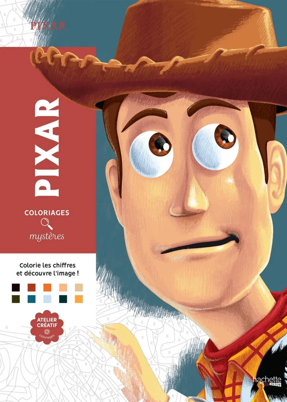 Cover of Coloriages mystères Disney - Pixar.