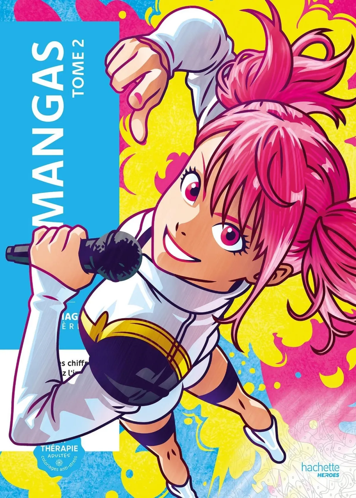 Cover of Coloriages Mystères - Mangas Tome 2.