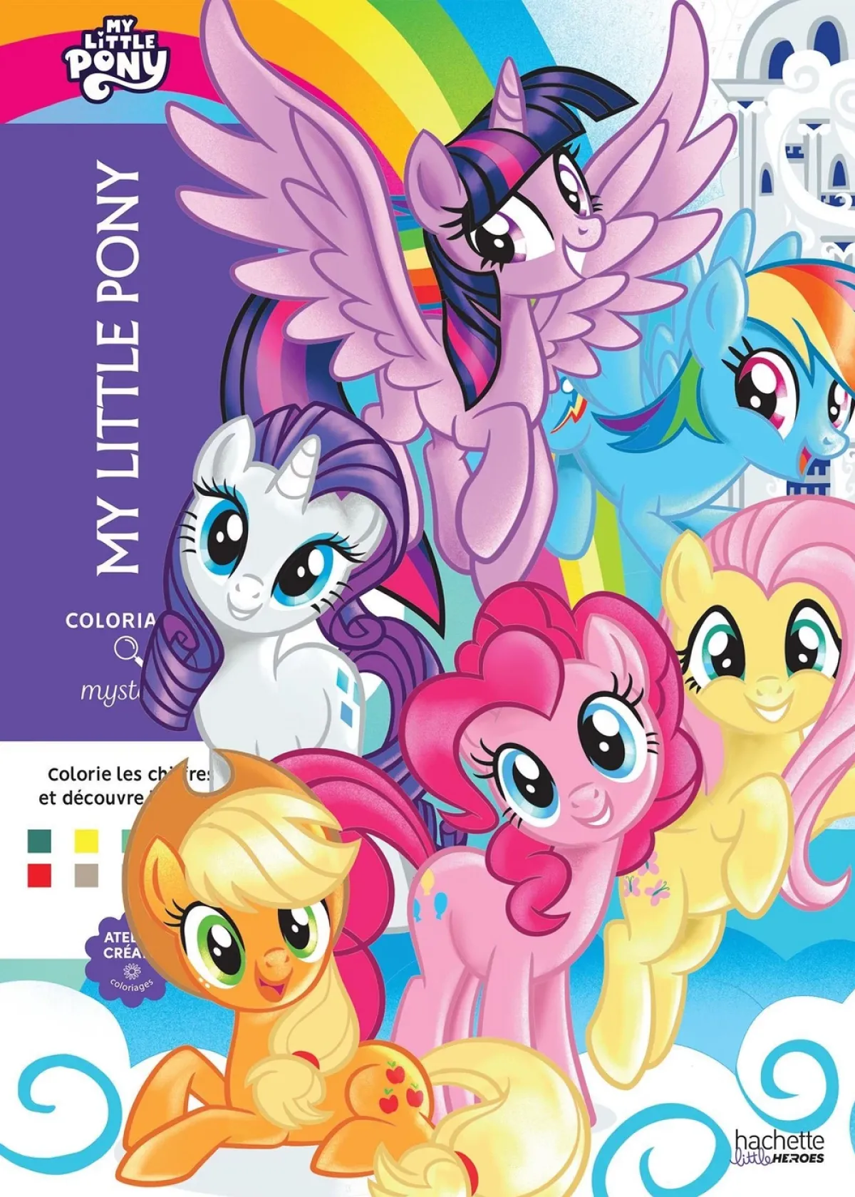 Cover of Coloriages Mystères - My Little Pony.