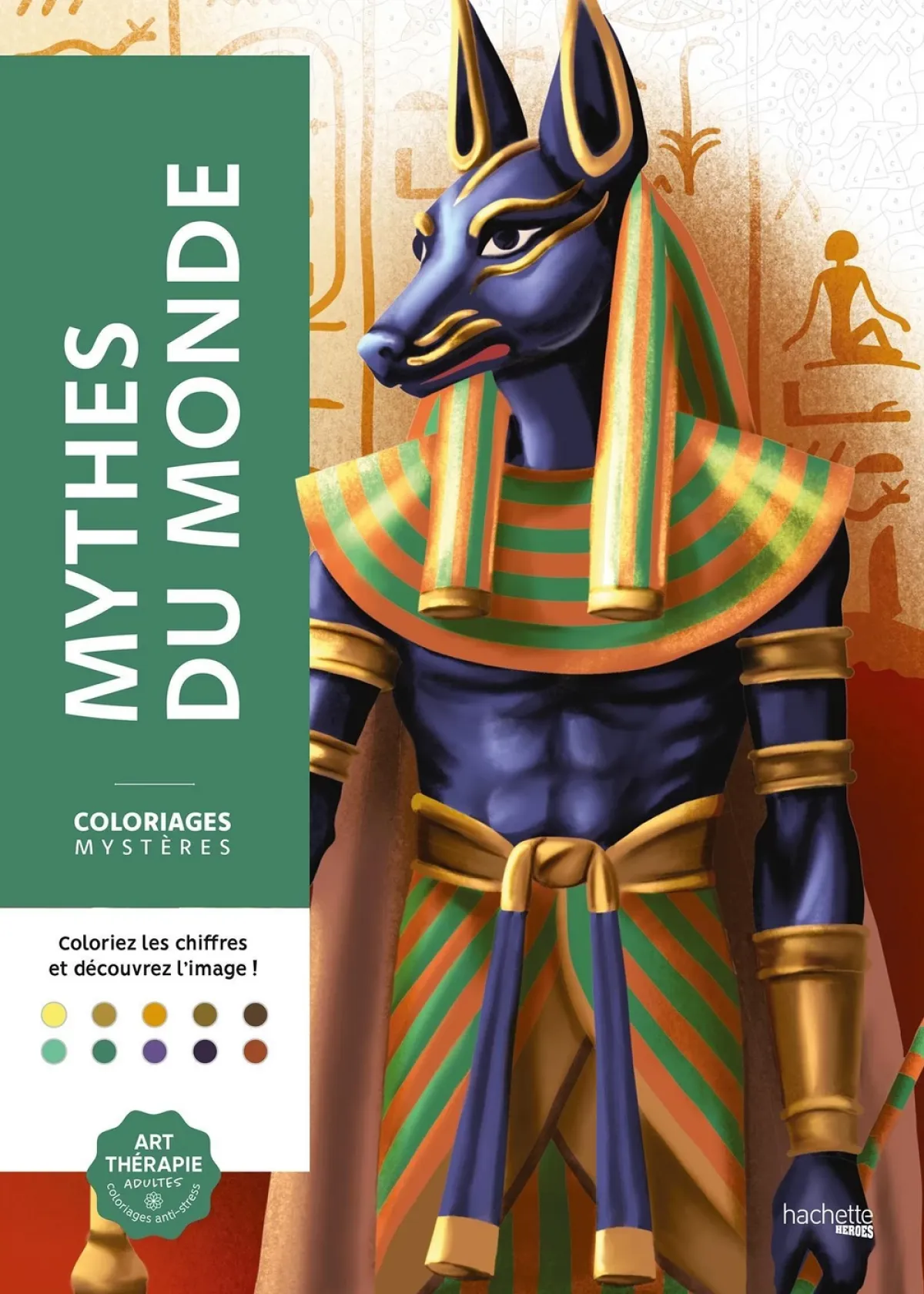 Cover of Coloriages mystères - Mythes du monde.