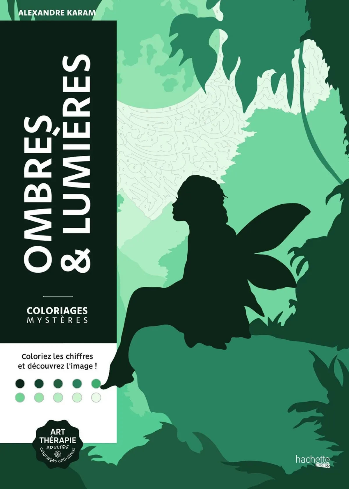 Cover of Coloriages mystères - Ombres & lumières.