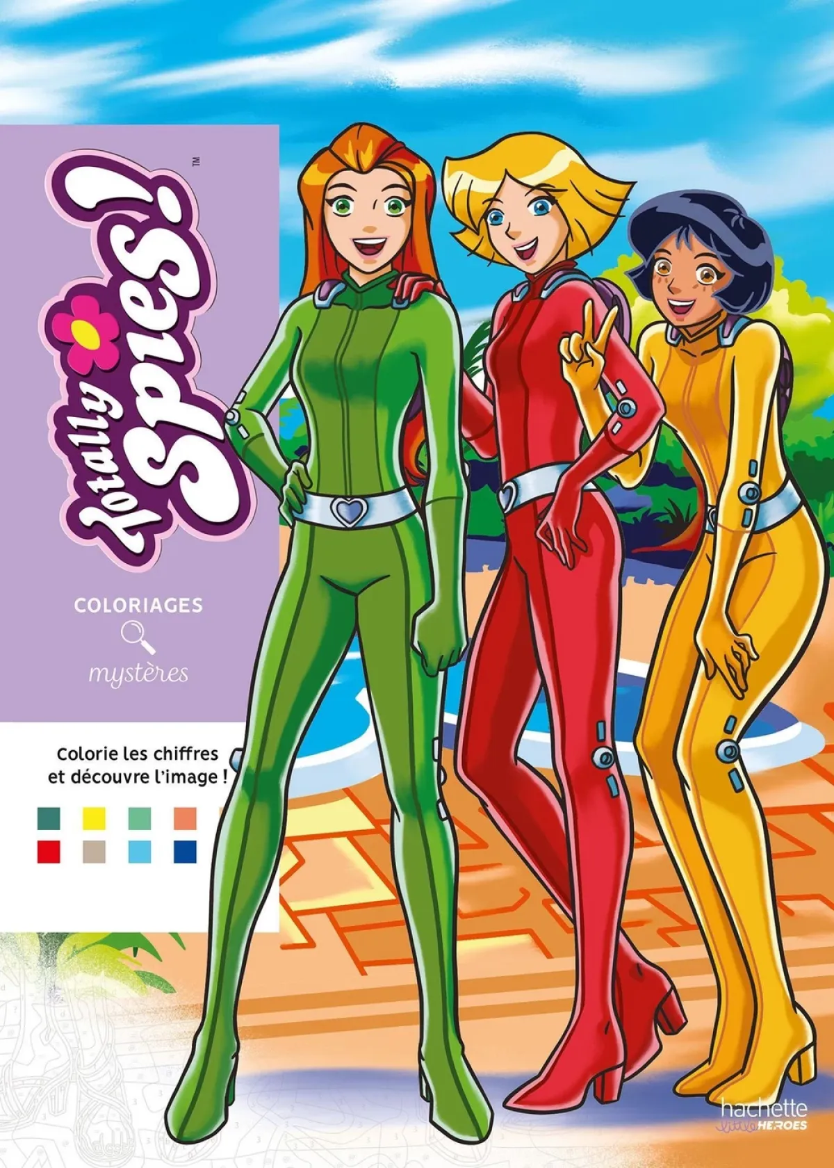 Cover of Coloriages mystères - Totally Spies.