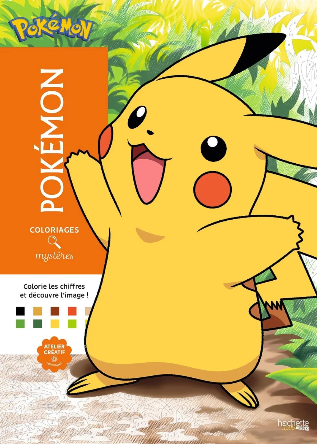 Cover of Coloriages mystères - Pokémon.