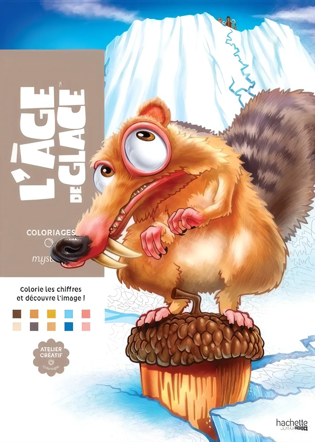 Cover of Coloriages mystères - Ice Age
