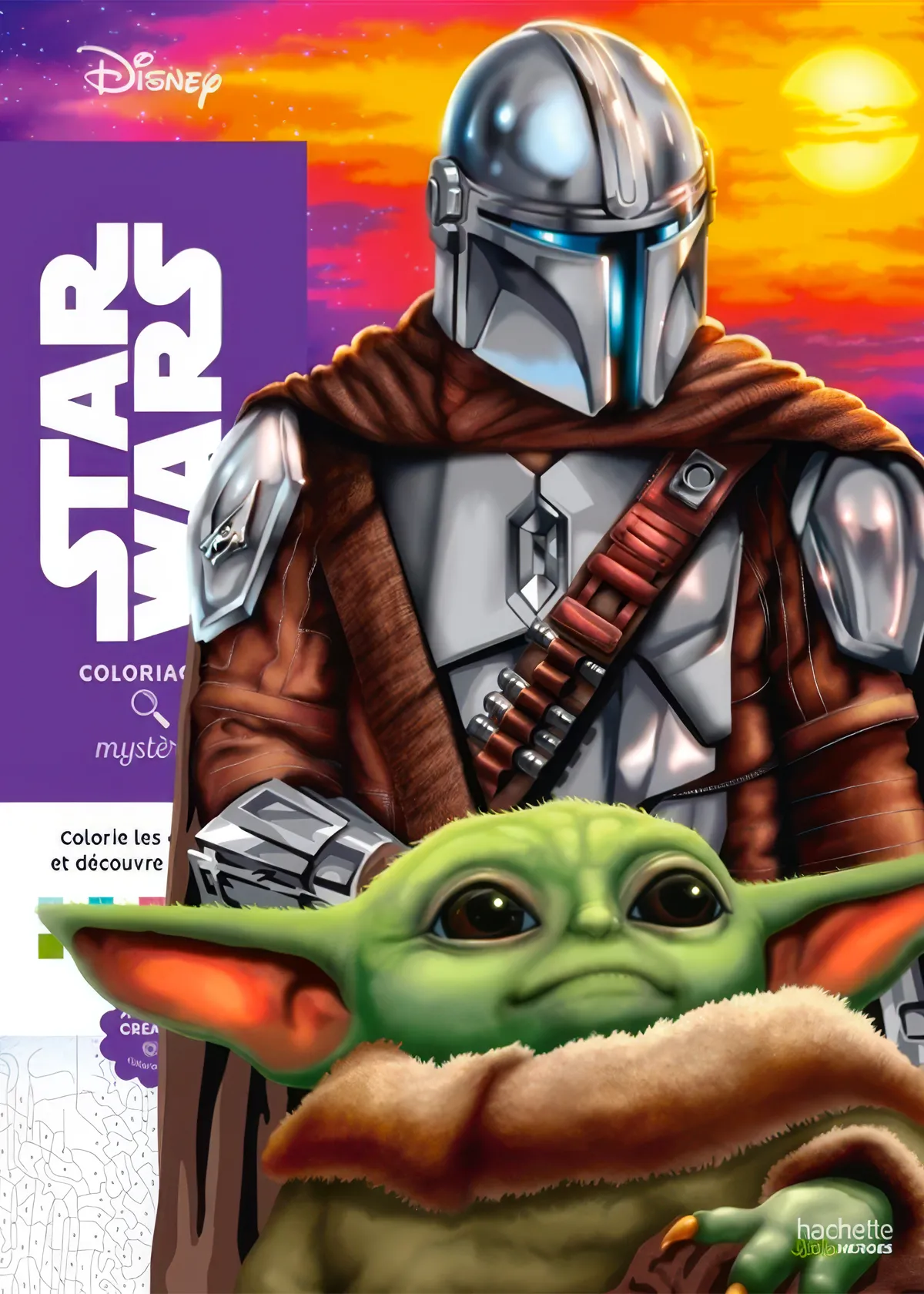 Cover of Coloriages mystères - Star Wars.